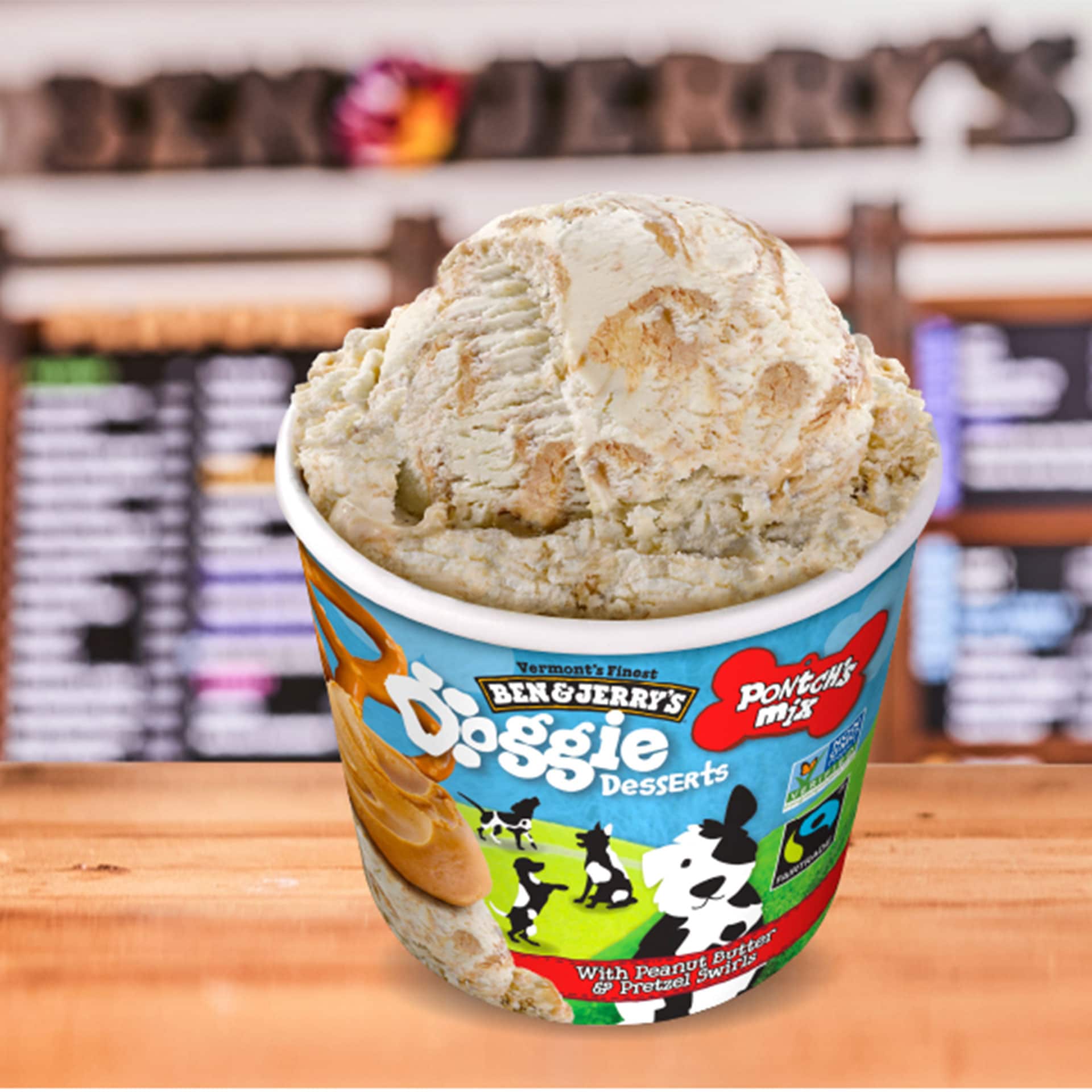 Pontch's Mix Doggie Dessert | Ben & Jerry's
